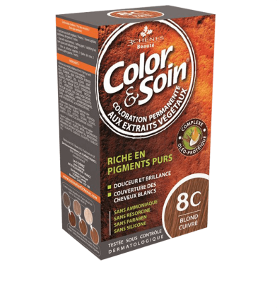 Color & Soin 8C Miedziany blond Farba do włosów