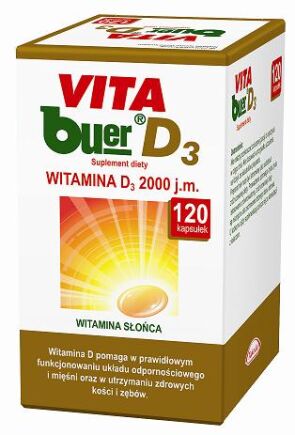 Vita buer D3 120 kapsułek