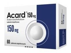 Acard 150mg 60 tabletek