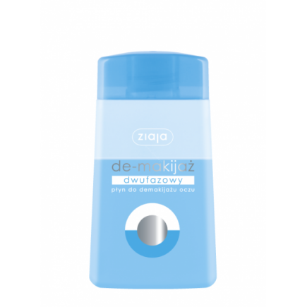 ZIAJA DE-MAKIJAŻ PŁYN DO DEMAKIJAŻU OCZU DWUFAZOWY 120ml 