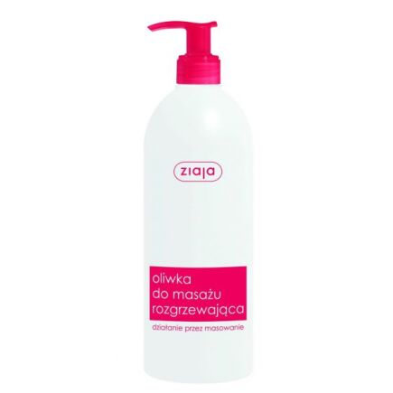 ZIAJA OLIWKA DO MASAŻU ROZGRZEWAJĄCA 500ml