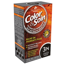 Color & Soin 3N Ciemny kasztan  Farba do włosów