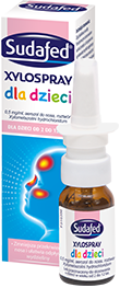 Sudafed Xylospray dla dzieci 0,5mg/ml 10ml