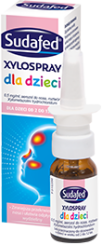Sudafed Xylospray dla dzieci 0,5mg/ml 10ml