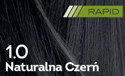 BIOKAP NUTRICOLOR DELICATO Rapid 1.0 Naturalna Czerń