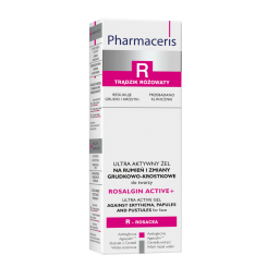 Pharmaceris R ULTRA AKTYWNY ŻEL NA RUMIEŃ I ZMIANY GRUDKOWO-KROSTKOWE do twarzy  ROSALGIN ACTIVE+ 30 ml   