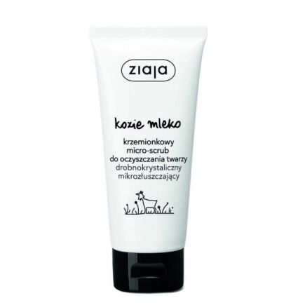 ZIAJA KOZIE MLEKO KRZEMIONKOWY MICRO-SCRUB DO OCZYSZCZANIA TWARZY 75ml