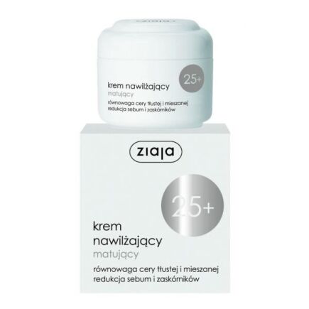ZIAJA KREM NAWILŻAJĄCY MATUJĄCY 25+ 50ml