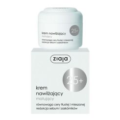 ZIAJA KREM NAWILŻAJĄCY MATUJĄCY 25+ 50ml