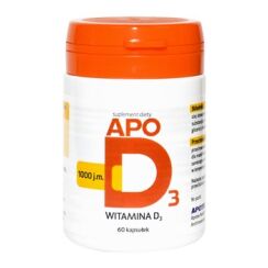 Apo D3  1000j 60 kaps. 