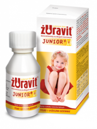 Żuravit Junior + syrop 100 ml