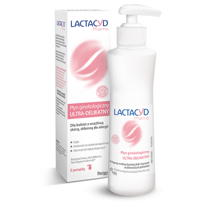 Lactacyd Ultra -delikatny płyn do higieny intymnej 250 ml