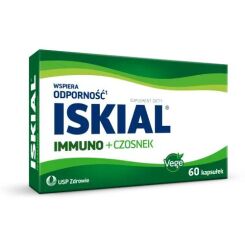 Iskial Immuno  + Czosnek 60 kaps.