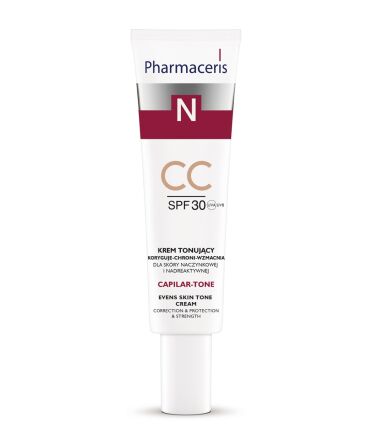 Pharmaceris N KREM TONUJĄCY CC  SPF 30  dla skóry naczynkowej i nadreaktywnej  CAPILAR-TONE  40ml
