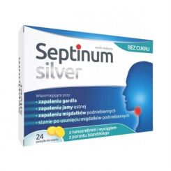 Septinum Silver 24 pastylki do ssania