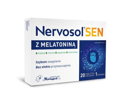 Nervosol Sen z melatoniną 20 tabletek