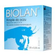 Biolan 15%, krople do oczu, 20 minimsów