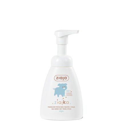 ZIAJA pianka dla dzieci do mycia buzi, rączek i ciała
