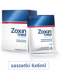 Zoxin-Med szampon przeciwłupieżowy 6 sasz. 