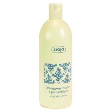 ZIAJA Kremowy żel myjący z jedwabiem 500ml 