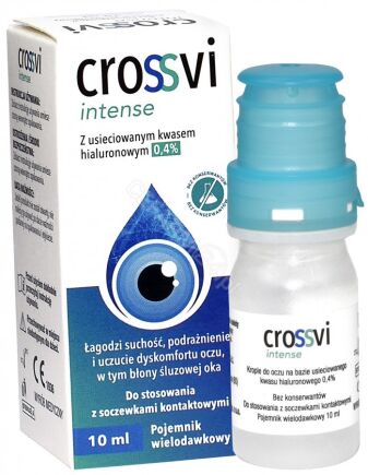 Crossvi Intense, krople do oczu, 10 ml