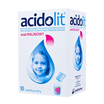 Acidolit sm. malinowy 10 sasz. 
