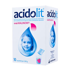 Acidolit sm. malinowy 10 sasz. 