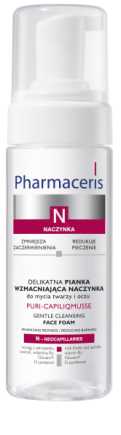 Pharmaceris N Delikatna pianka wzmacniająca naczynka do mycia twarzy i oczu PURI-CAPILIQMUSSE 150ML
