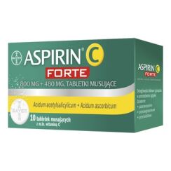 Aspirin C forte 10 tabl musujących