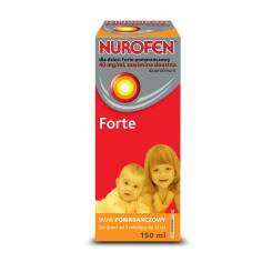 Nurofen dla dzieci Forte smak pomarańczowy 100ml
