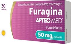 FURAGINA APTEO MED 50 mg 30 tabletek