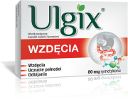 Ulgix Wzdęcia 80mg a 100 kapsułek