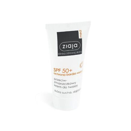 ZIAJA MED PRZECIWZMARSZCZKOWY KREM DO TWARZY SPF 50+ 50ml