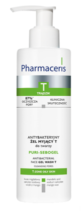 Pharmaceris T Antybakteryjny żel myjący PURI-SEBOGEL 190ml