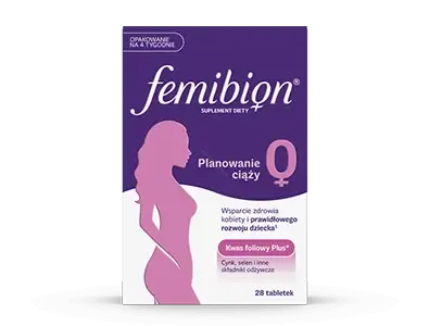 Femibion 0 Planowanie ciąży – kompleksowe wsparcie przed poczęciem 28 szt.