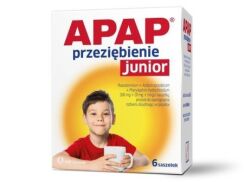 Apap przeziębienie junior x 6 sasz
