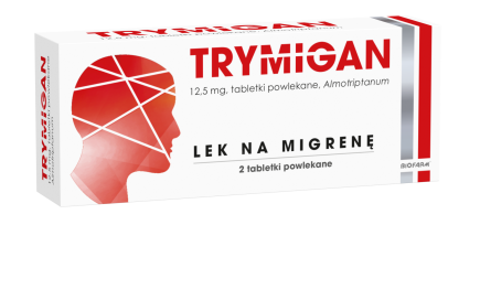 Trymigan 12,5mg 2 tabl lek na migrenę