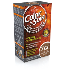 Color & Soin 7GC Złocisty miedziany blond  Farba do włosów