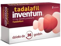 Tadalafil Inventum 10mg 2 tabl