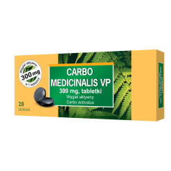 Carbo medicinalis VP 300mg 20tbl