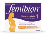 Femibion 1 Wczesna Ciąża – wsparcie kluczowe w pierwszym trymestrze 28 tabletek