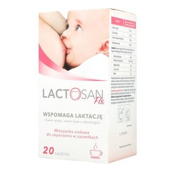 Lactosan fix herbatka ziołowa 20 torebek