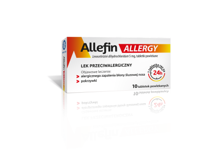 Allefin Allergy 5mg 10 tabletek