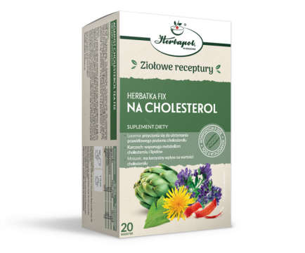Zioła Na Cholesterol herbatka 20 saszetek