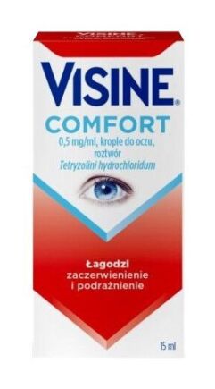 Visine Comfort krople do oczu 15 ml