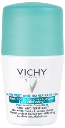 VICHY dezodorant Antyperspirant w kulce 48H przeciw śladom na ubraniach 50ml