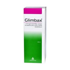 Glimbax płyn do płukania jamy ustnej gardła 200ml