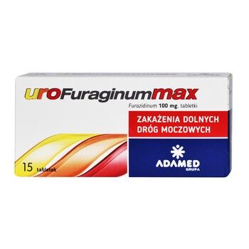 Urofuraginum Max 100mg 15 tabl