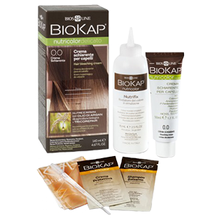 BIOKAP NUTRICOLOR DELICATO Krem do rozjaśniania włosów Odbarwiacz 0.0