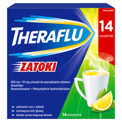 Theraflu Zatoki 14 saszetek